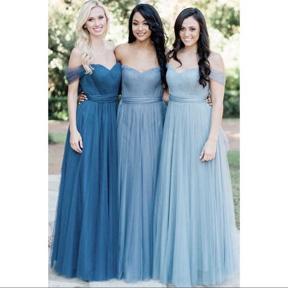revelry Dresses & Skirts - Rosalie Tulle Convertible Bridesmaid Dress